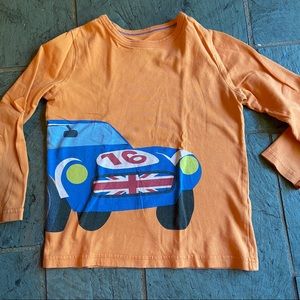 Mini Boden 4/5 Race Car shirt